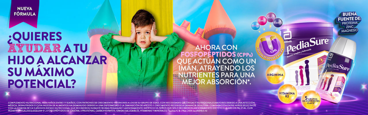 Pediasure alcanza el maximo potencial de tus hijos